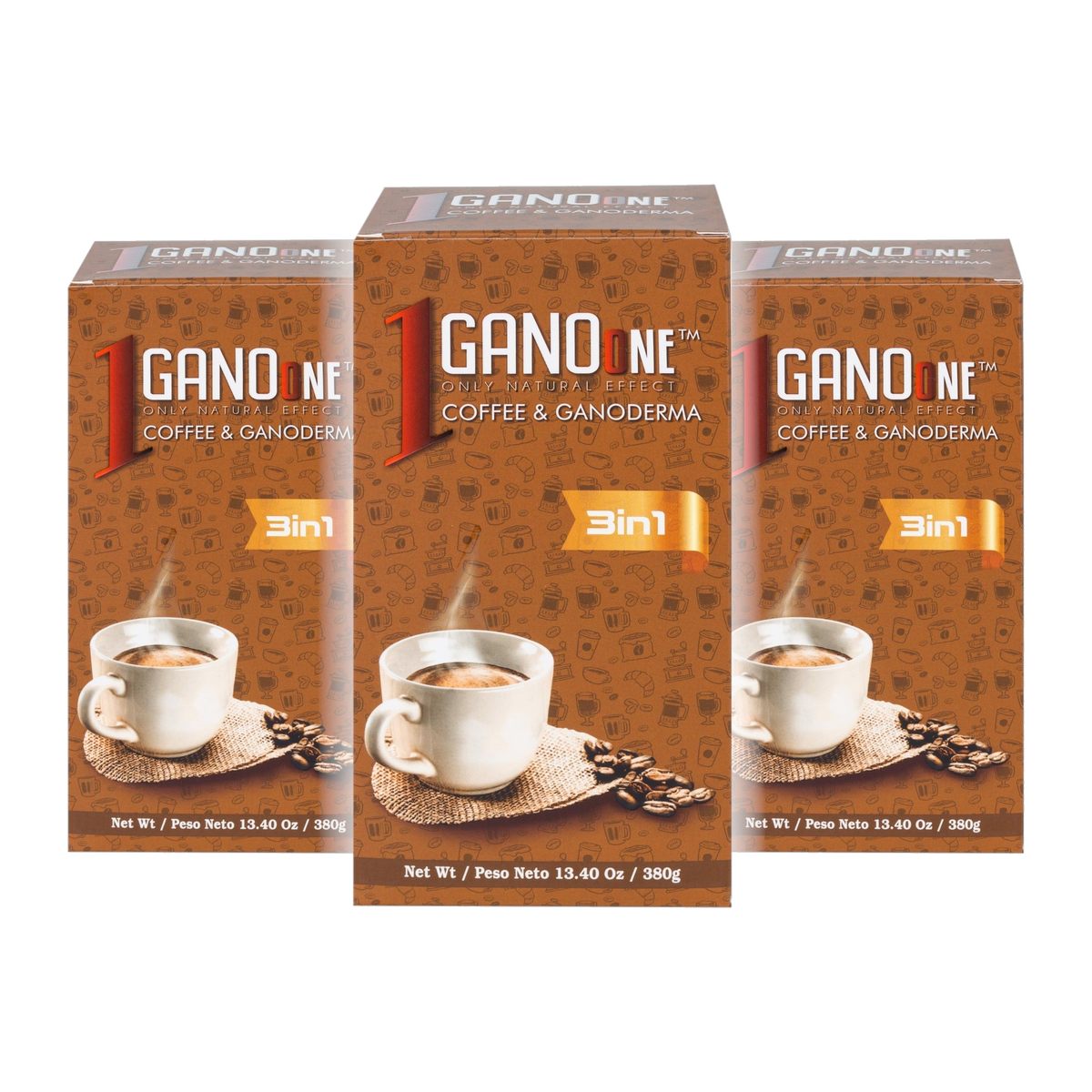 GanoOne 3-in-1 Reishi Coffee — 20 Boxes