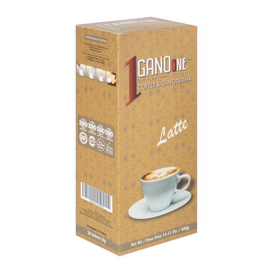 GanoOne Latte Reishi Coffee — 5 Boxes