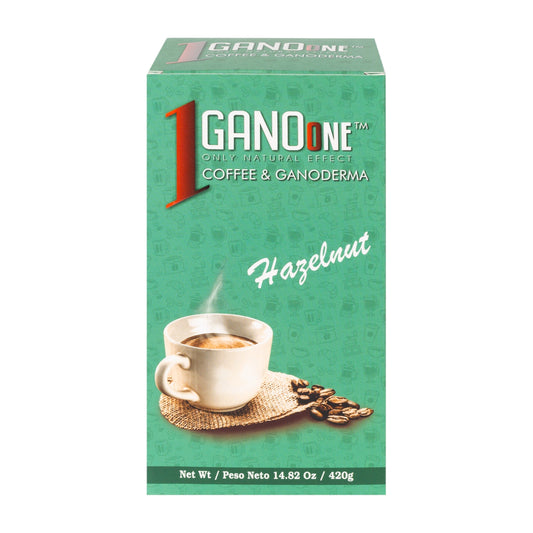 GanoOne Hazelnut Reishi Coffee — 5 Boxes