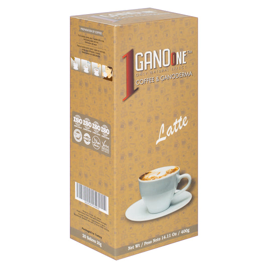 GanoOne Latte Reishi Coffee — 5 Boxes