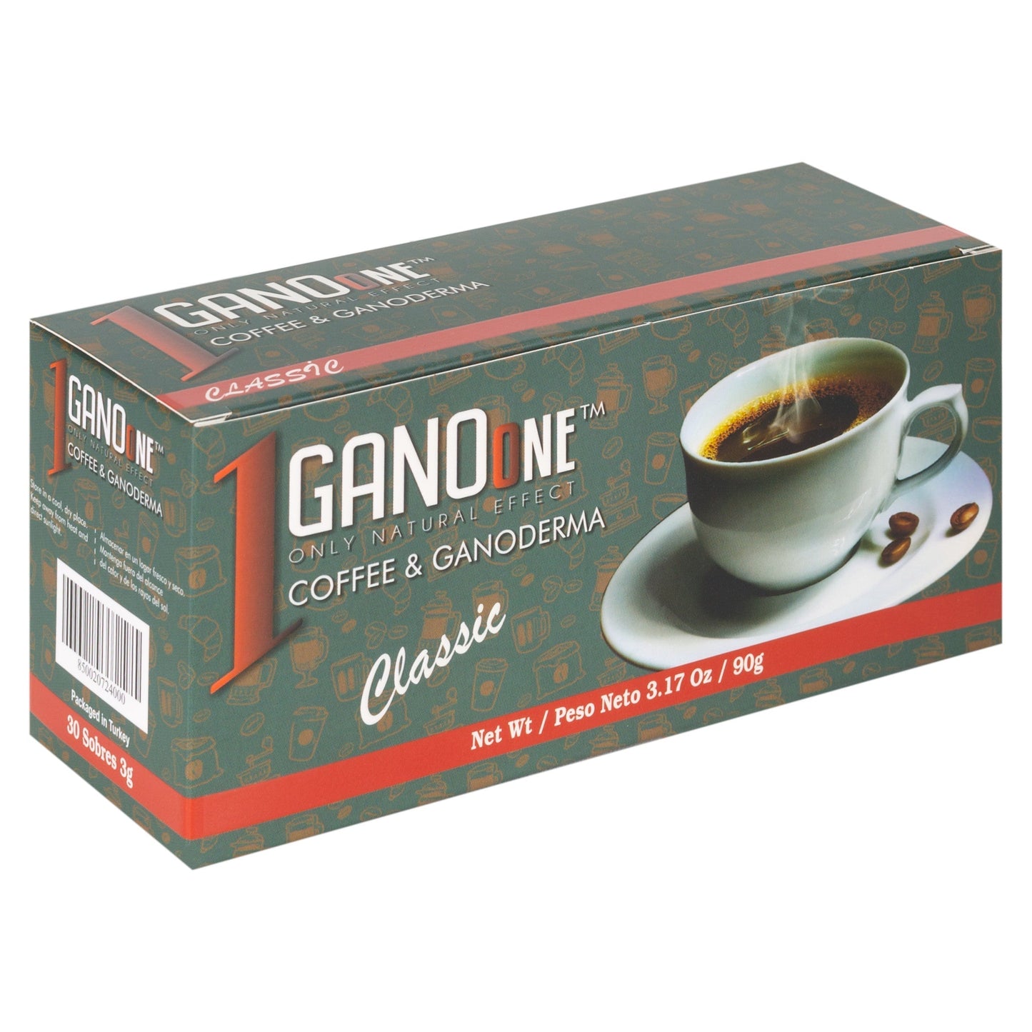 GanoOne Classic Black — 4 Boxes
