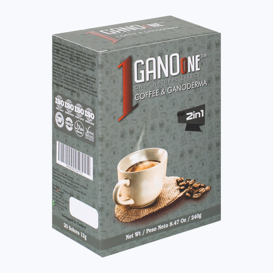 GanoOne 2-in-1 Reishi Coffee — 20 Boxes