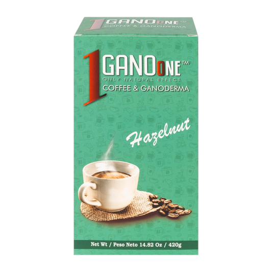 GanoOne Hazelnut Reishi Coffee — 3 Boxes