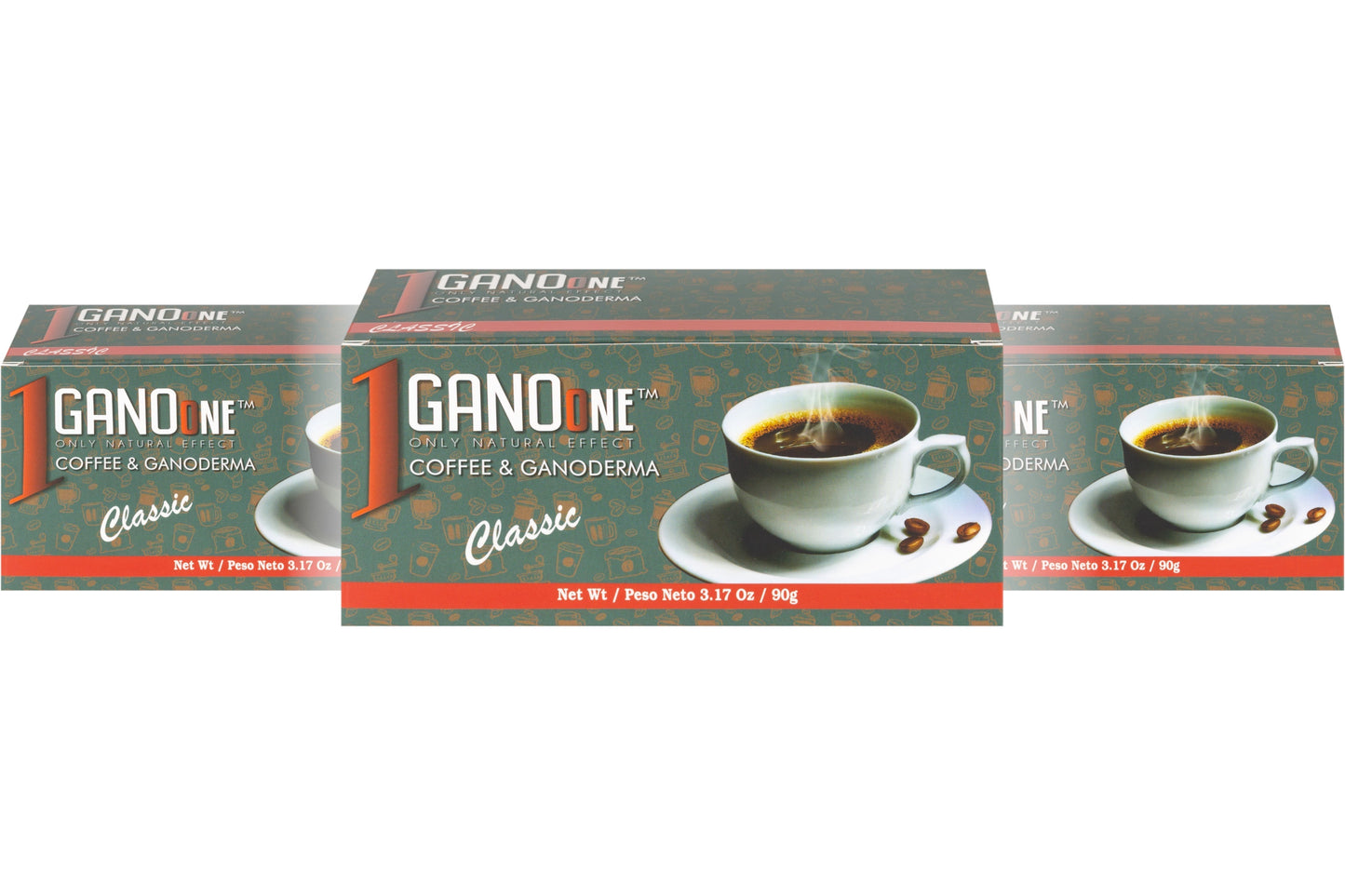 GanoOne Classic Black — 3 Boxes