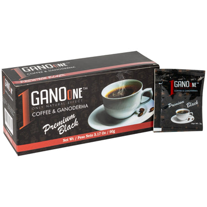 GanoOne Premium Black — 2 Boxes