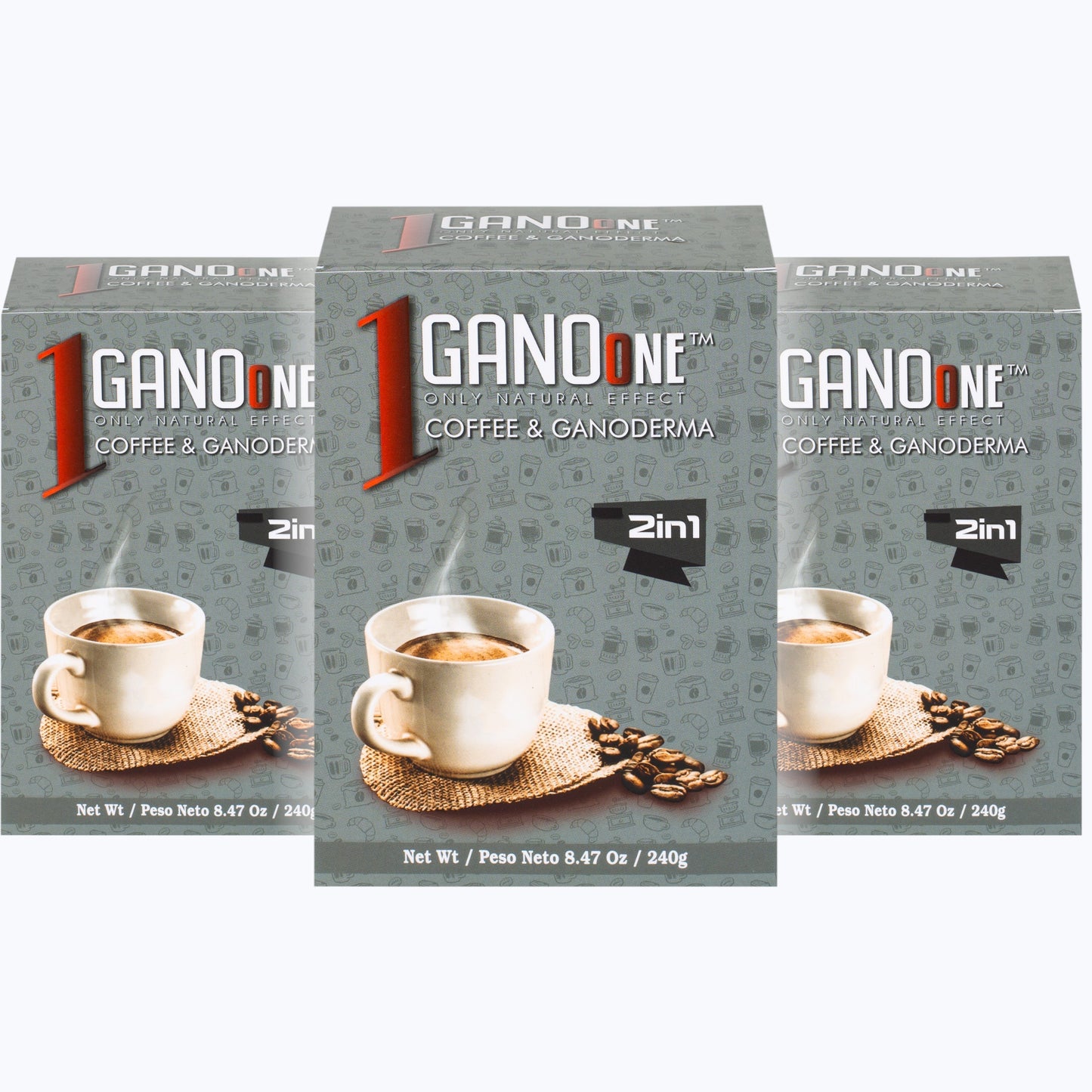GanoOne 2-in-1 Reishi Coffee — 5 Boxes