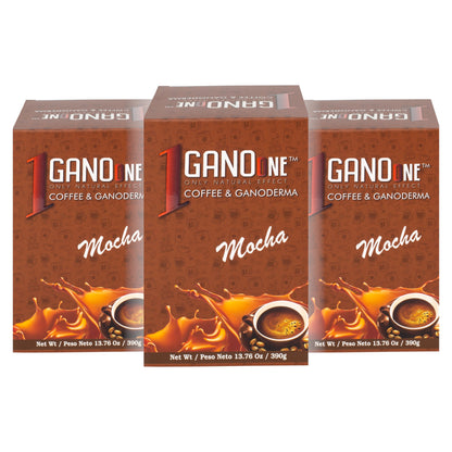 GanoOne Mocha Reishi Coffee — 5 Boxes