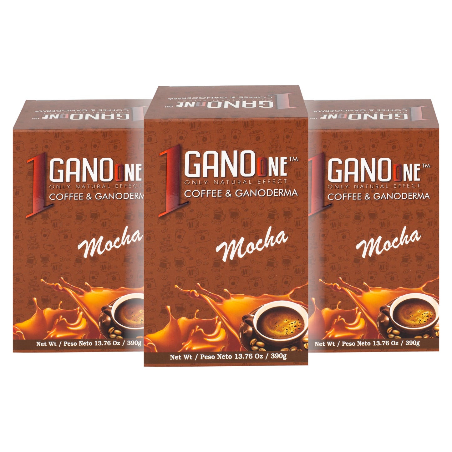 GanoOne Mocha Reishi Coffee — 2 Boxes