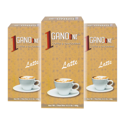 GanoOne Latte Reishi Coffee — 1 Box