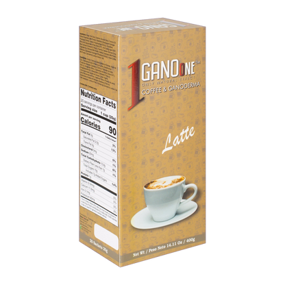 GanoOne Latte Reishi Coffee — 2 Boxes