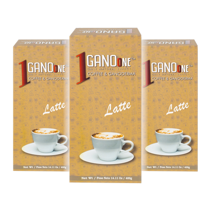 GanoOne Latte Reishi Coffee — 2 Boxes