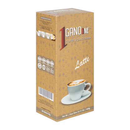 GanoOne Latte Reishi Coffee — 3 Boxes