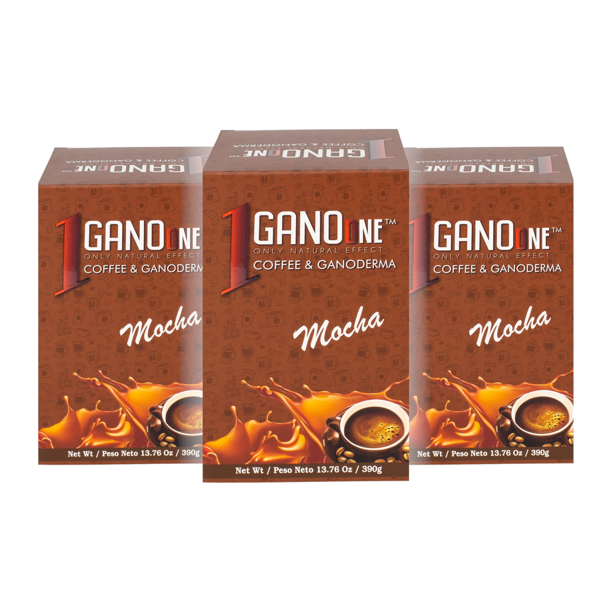 GanoOne Mocha Reishi Coffee — 3 Boxes