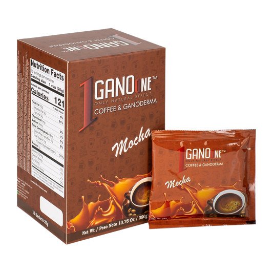 GanoOne Mocha Reishi Coffee — 20 Boxes