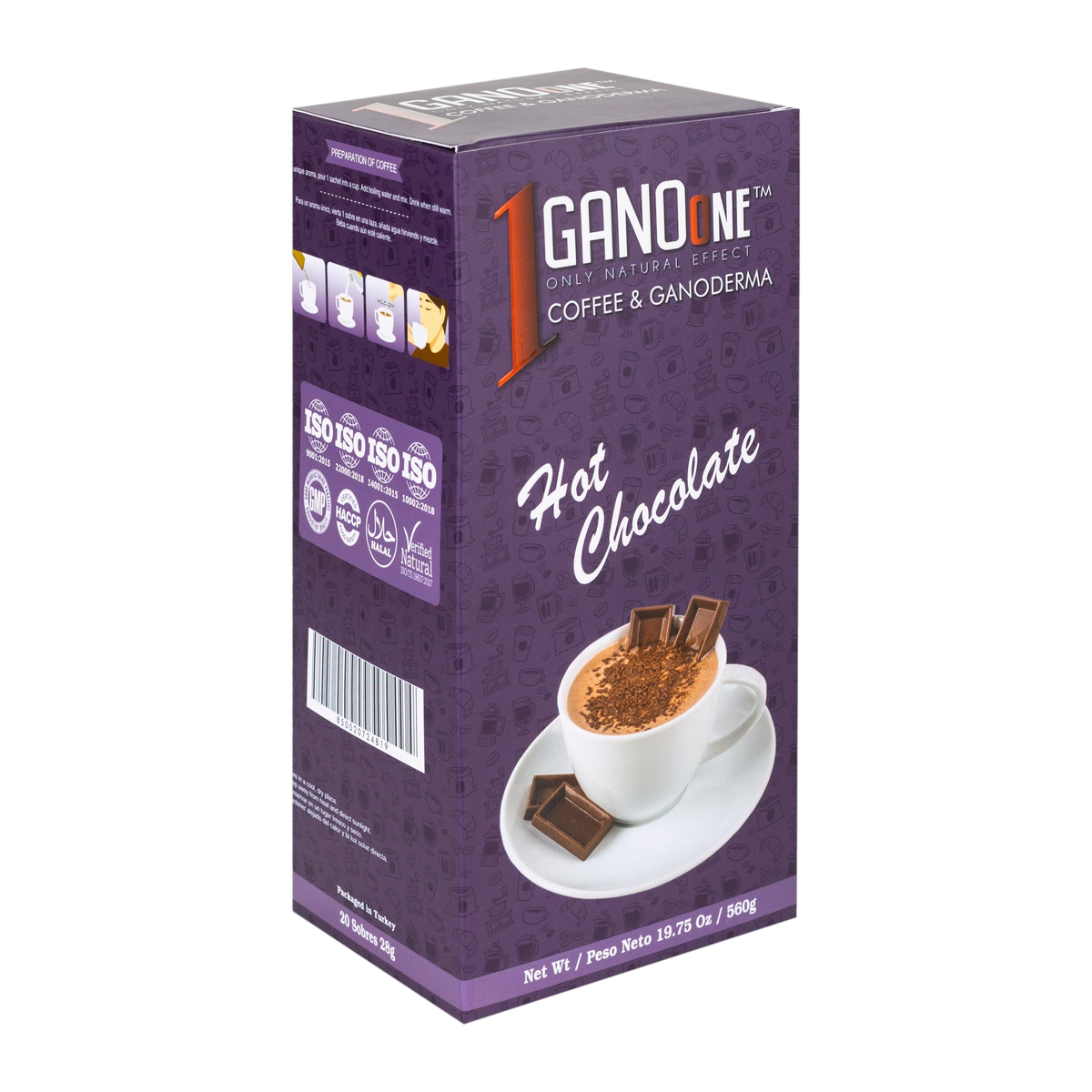 GanoOne Hot Chocolate — 3 Boxes