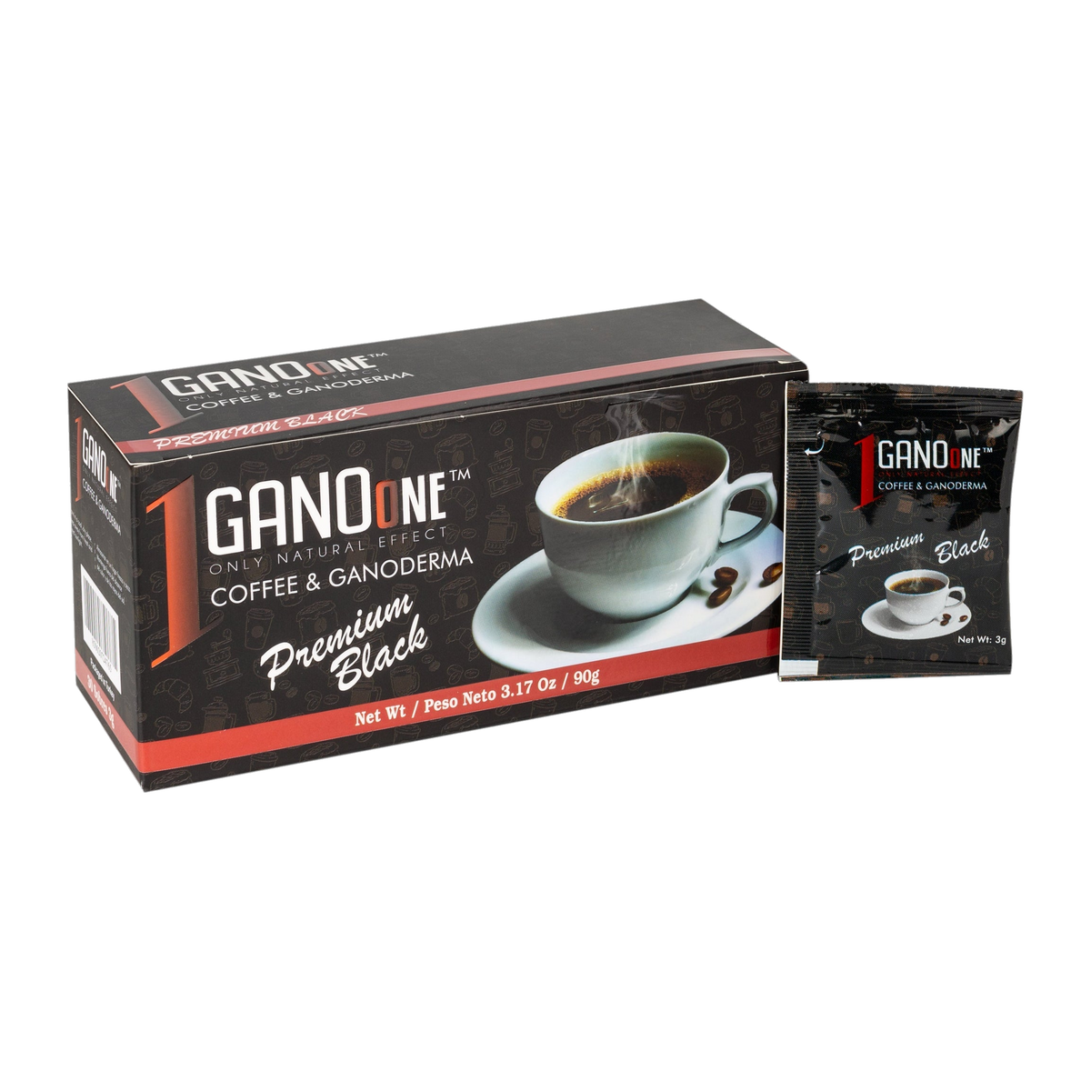 GanoOne Premium Black — 3 Boxes
