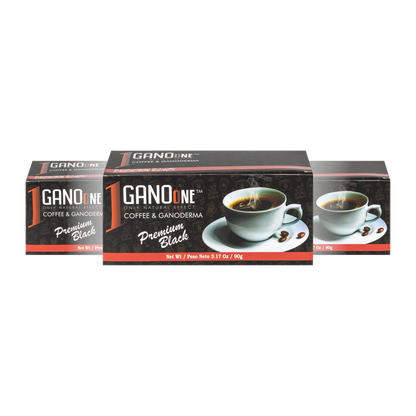 GanoOne Premium Black — 3 Boxes