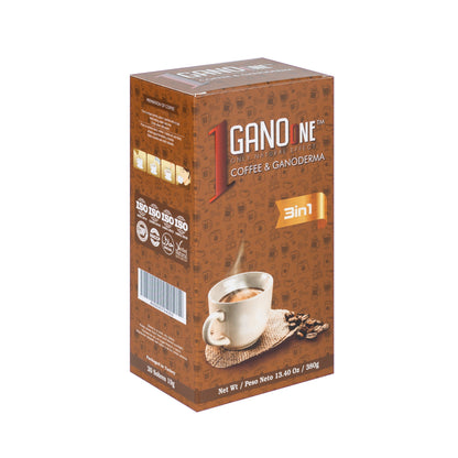 GanoOne 3-in-1 Reishi Coffee — 20 Boxes