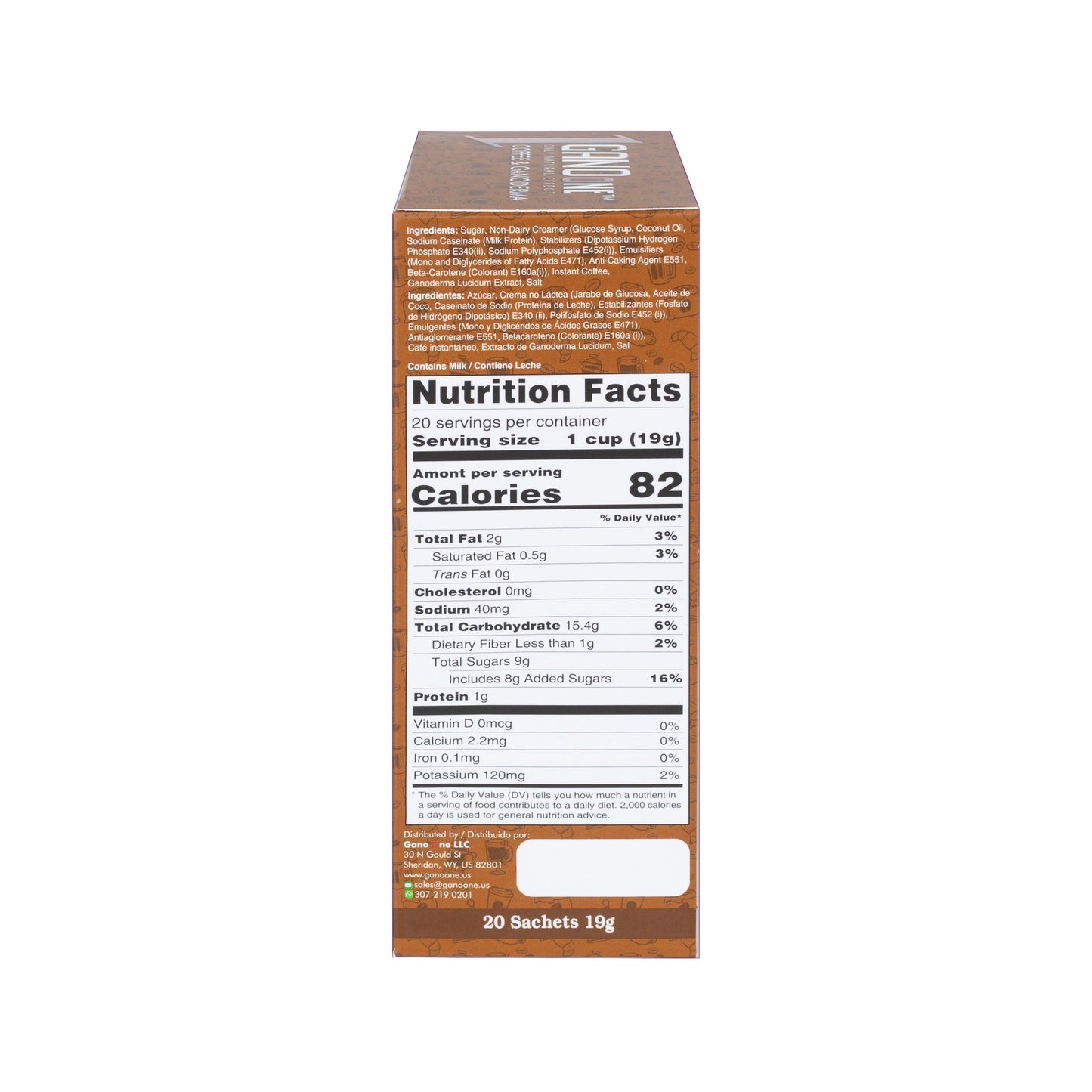 GanoOne 3-in-1 Reishi Coffee — 3 Boxes