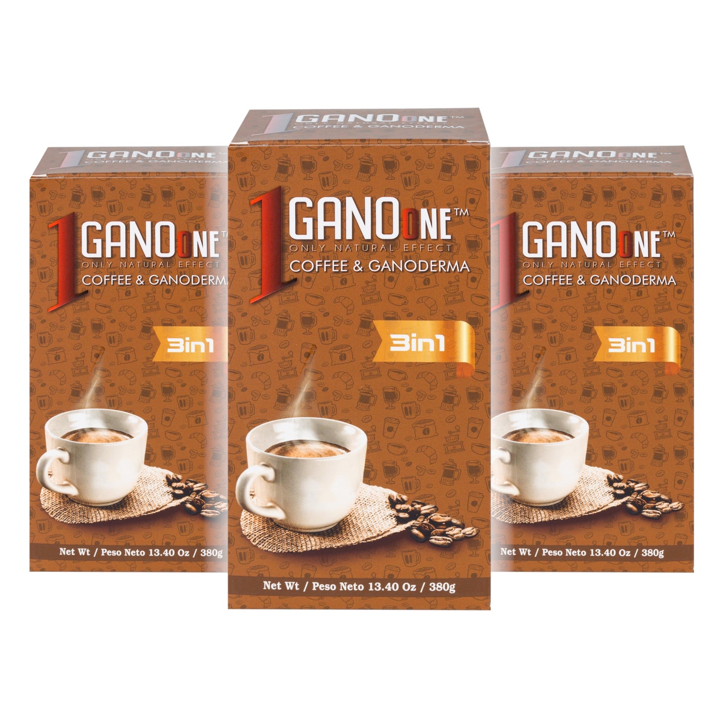 GanoOne 3-in-1 Reishi Coffee — 1 Box