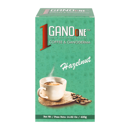 GanoOne Hazelnut Reishi Coffee — 4 Boxes